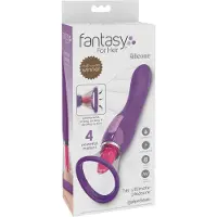 Pipedream Fantasy Ultimate Pleasure pompe pour femme à vibrations 1 pcs