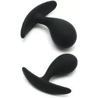 Rimba Copenhagen - kit de plugs anaux (noir, 2 pcs)