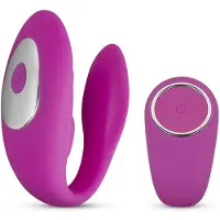 EasyToys - vibromasseur pour couple télécommande étanche - rose