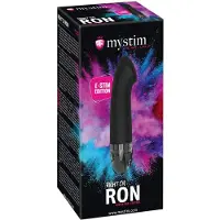 Mystim Right on Ron E-Stim - vibromasseur électrique point G (noir)
