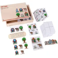 Educo Mini Midi Maxi Jeu D'apprentissage - Jeu Montessori