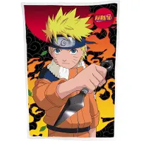 Halantex SP. z.o.o. Koc Fleece Naruto 100 x 150 cm - Oficjalna Licencja