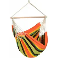Amazonas Fauteuil suspendu Brasil Gigante esmeralda - surface de couchage 200 x 140 cm, coloré ; AZ-2030330