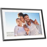 Agfa Agfaphoto Frameo Cadre photo numérique WiFi 10 pouces, noir