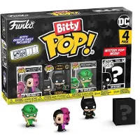 Funko POP! Pop! Bitty POP! DC Comics - Batman 85-lecie, Zestaw 4 Figur Dwóch Twarzy