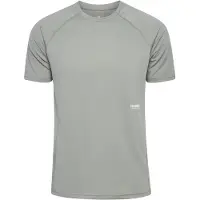 Hummel T-Shirt fonctionnel 'Pulse' gris / blanc cassé