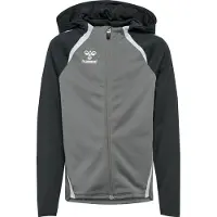 Hummel Veste de survêtement 'Ead 2.0' gris / gris foncé / blanc cassé
