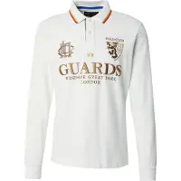 La Martina T-Shirt 'Westin' marron / noisette / blanc