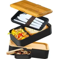 Umami Bento Original 1,2 L Noir Et Bambou