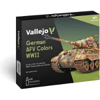 Vallejo 70255 Model Color - Duitse AFV Kleuren WWII - Acryl Set 16x18ml Verf set (18 ml)