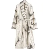Next Peignoir long bleu marine / blanc