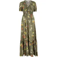 Apricot Robe kaki / mélange de couleurs