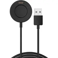 IMoshion Station de charge pour Garmin Watch | Câble de chargement USB-A - 1 metre - Noir