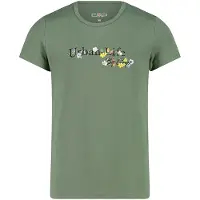CMP 31t8395 Short Sleeve T-shirt Vert 4 Years Fille