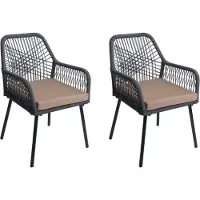 MCW Chaise de jardin -O12 (lot de 2)