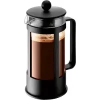 Bodum Kenya Cafetière à piston 3 tasses / 350 ml - Noir