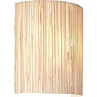 Brilliant Applique murale Wimea jonc de mer de 26 cm
