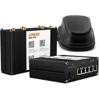 Selfsat MWR 5540 5G Cat 12 WLAN Router up to 26 Gbps incl 5G Antenna Black, Routeur, Noir