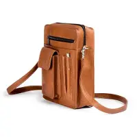 Harold's Cuir sac à épaule bandoulière Country Shoulderbag Cognac marron clair