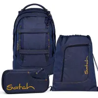Satch Ensemble de cartables - Pack - Denim Blue - - UneTaille - Cartable