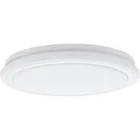 Eglo Lipari, 2 ampoules, LED, 2200 lm, IP20, blanc