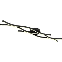 Globo Plafonnier Geronimo - noir - métal - 67206D