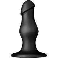 BUTTR FIM-92 - gode anal ventouse - silicone noir
