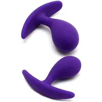 Rimba Copenhagen - set de plugs anaux (violet, 2 pcs)