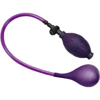 Bad Kitty - plug anal gonflable latex - violet