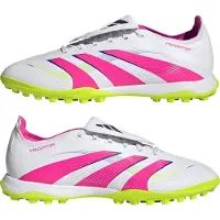 Adidas Hommes, Chaussures de football, Predator League FT Turf SG (43 1/3), Blanc