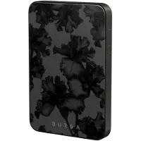 Burga Powerbank magnétique 5 000 mAh - MagSafe et Qi2 - Nocturnal / Gunmetal