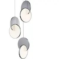 Lee Broom Eclipse Chandelier Polished Chrome