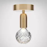 Lee Broom Crystal Bulb Plafonnier Clear Glass