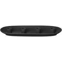 Blomus - Vela Porte-bougies Oval Noir