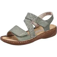 Rieker Sandales menthe / vert pastel