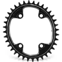 Garbaruk Shimano M6000/m7000/m8000 96 Bcd Oval Chainring Argenté 36t