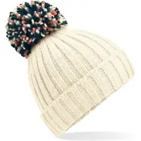 Beechfield Bonnet Hygge Off White - Beechfield B390 - Taille One Size
