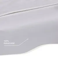 Tempur Home by - Sur-matelas - 180 x 200 x 9 cm - blanc et satin de coton - sans repassage ni séchage - Brillance luxueuse et confort de sommeil soyeux