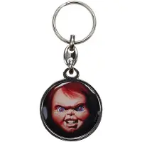 SD Toys Metalowy brelok Chucky - oficjalnie licencjonowany, straszny dodatek do kluczy