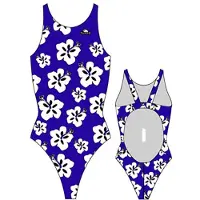 Turbo Hawai Pro Resist Swimsuit Bleu 7-8 Years Fille
