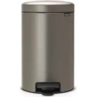Brabantia NewIcon Poubelle à pédale 12 Litres Platine