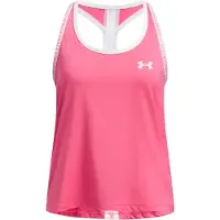Under Armour Tech Knockout Sleeveless T-shirt Rose 10-12 Years Filles