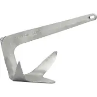 PLASTIMO Ancre , galvanisée, gris, 5 kg. Gris, 5 kg
