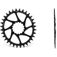 Garbaruk E*thirteen Boost Oval Chainring Argenté 32t