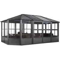 Sojag Pavillon Charleston 12x18 anthracite 384 x 594 x 281 cm (L x l x h) Aluminium