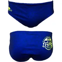 Turbo Plain Swimming Brief Bleu S Homme