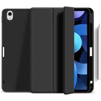 ESTUFF Étui MIAMI Pencil pour iPad Air (Apple iPad Air 2020, Apple iPad Air 2022), Étui pour tablette, Noir