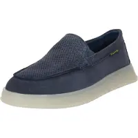 Bugatti Mocassin bleu-gris