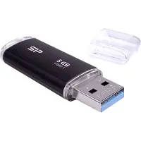 Silicon Power 8 Go Clé USB 3.1 Blaze B02 - Noir