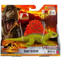 Mattel GWN13 ; GWN15 - Jurassic World Extreme Damage Feature Dino Dimetrodon